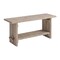 Alaterre Furniture Castleton Mango Wood 40"W Bench and Coat Hook with Shelf AWTR032927 - alternate 3